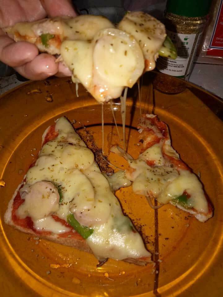 resepi roti pizza cheese 