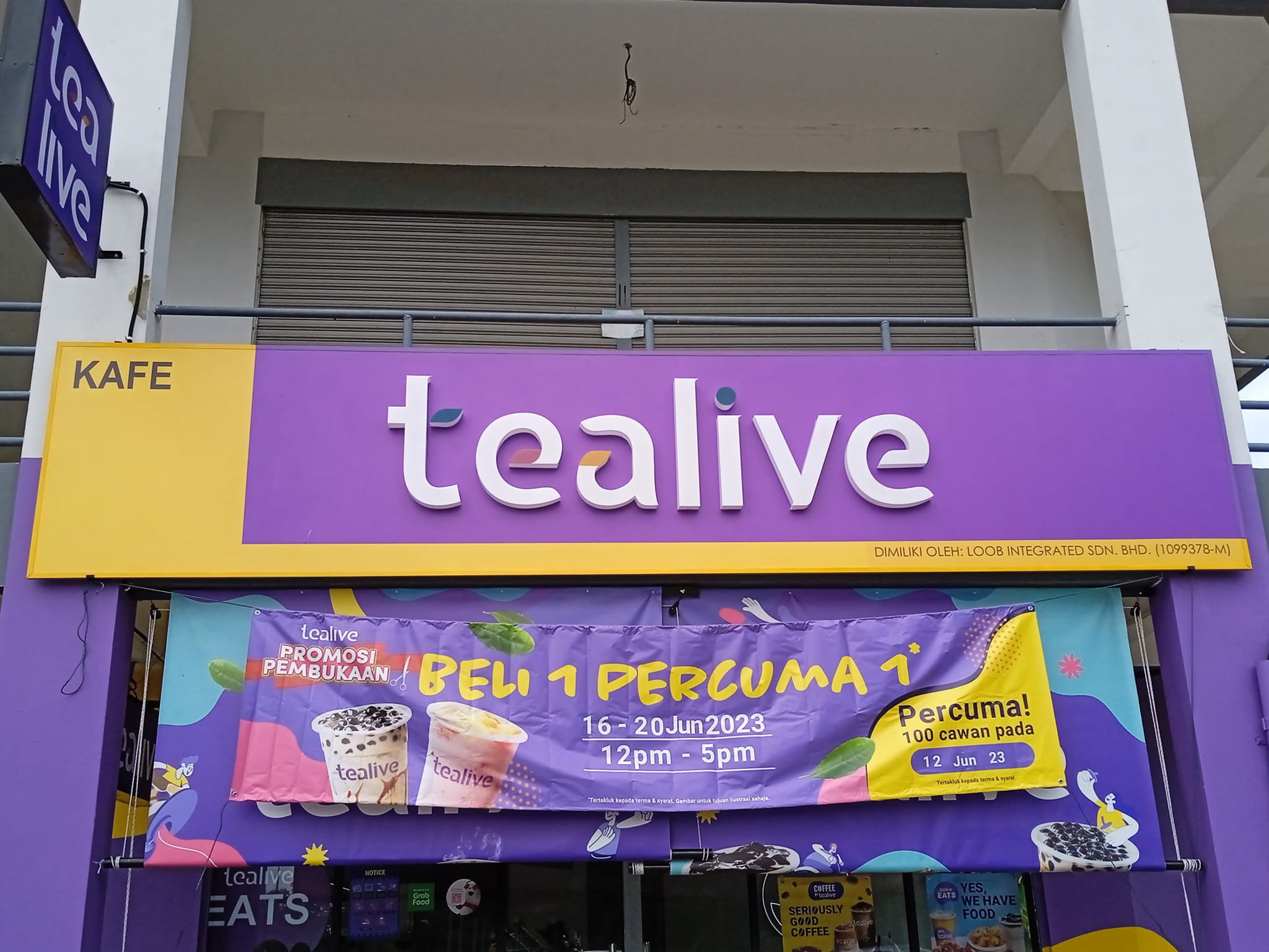 tealive semarak tawau
