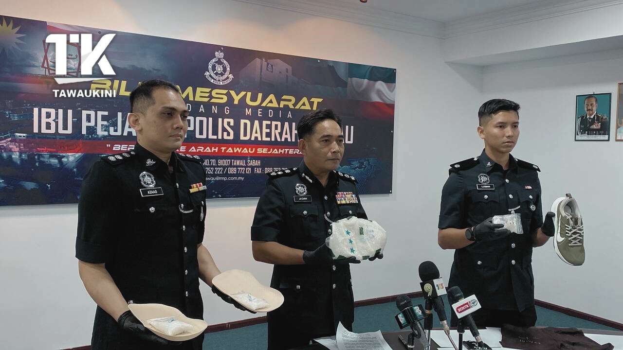 Polis Tawau Tahan Suspek dengan Dadah Seberat 1,811 Gram